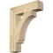 Ekena Millwork Imperial Block Rough Sawn Bracket, Douglas Fir, 4"W x 18"D x 22"H BKT04X18X22IMP05RDF - alternate 1